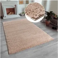 OTTO home Hochflor-Teppich Viva Shaggy, in Standard- und Premium-Qualität, 30 mm oder 45 mm Höhe, rechteckig, Uni Farben, einfarbig, weich, kuschelig, Läufer, Kundenliebling