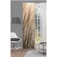 HOME WOHNIDEEN Schiebegardine CARUSO (1 St), Klettband, blickdicht, HxB: 245x60, inkl. Befestigungszubehör
