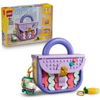 LEGO® Modische Tasche mit Staufach (31391), LEGO Creator Konstruktionsspielsteine, (272 St), Made in Europe