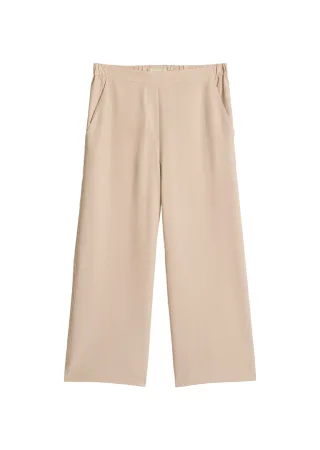 Marc OPolo Casual - Hose Model Margo wide Smooth Sand - Gr. - 40