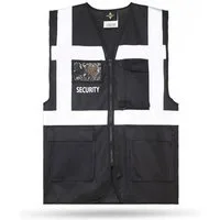 korntex Warnweste SECURITY Multifunktionale Mesh Warnweste - Tampa