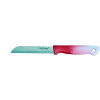 Cheffinger Messerblock 1 x Cheffinger Messer Küchenmesser Kochmesser CF-MK Farbe: pink-rot