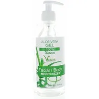 Veana Körperpflegemittel Aloe Vera Gel 100% natural (500ml) gegen Sonnenbrand, Entzündungen und Insektenstiche, wirksam bei Akne, Rosacea, Neurodermitis und Schuppenflechte - PREMIUM Qualität - made in Europe