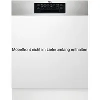 AEG teilintegrierbarer Geschirrspüler 5000 FES7672APM, 14 Maßgedecke, AirDry: Kein Nachtrocknen