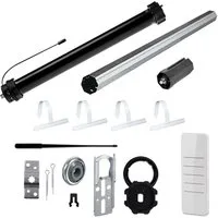 Nobily Achtkantwelle Rollladen-Set mit Maxi Rollladenmotor PR5, Mechanik-Set, 1-St., 20Nm/50kg