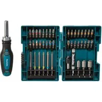 Makita Bit-Set E-25096 Bit-Set mit Ratschengriff 44-tlg