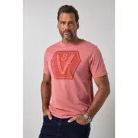 JP1880 T-Shirt T-Shirt Halbarm Brustprint Vintage Look bis 8 XL