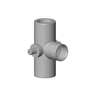 Dornbracht Anschluss für Brause Wand mit Ring Ersatzteile 04171103400 80 x 50 x 60 mm Champagne (22k 04171103400-47