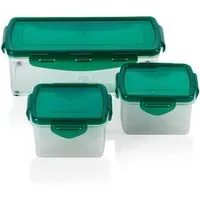 Genius Aufbewahrungssystem Nicer Dicer Fusion smart, (Set), inkl. Frischhaltedeckel(1x 1,25l & 2x0,4l) Auffangbehälter Dosen Box