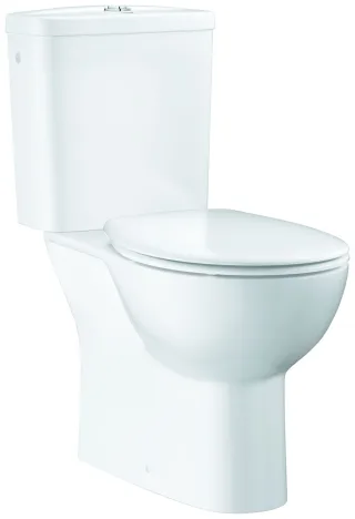 GROHE Set Stand-WC Kombination Bau Keramik 39346 alpinweiß, 39346000 39346000
