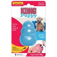 KONG Kauspielzeug KONG Welpenspielzeug Puppy S, natürliches Kauspielzeug für kleine H...