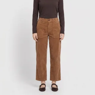 MAC - MAC JEANS - CHINO 2.3, Modern fluid corduroy braun - Gr. - 34