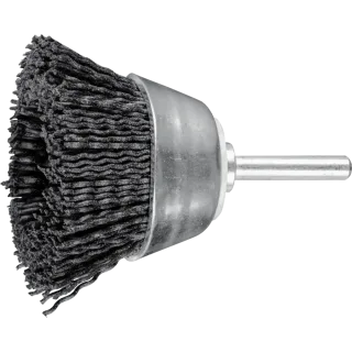 PFERD TOOLS Topfbürste ungezopft TBU Keramik-Filament mit Schaft - 43210025