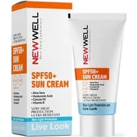 Newwell Sonnenschutzcreme Feuchtigkeitscreme, Hoher Schutz LSF 50+