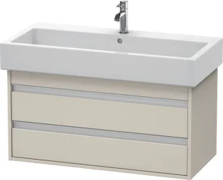 Duravit Ketho Waschtischunterbau wandhängend Taupe Matt 950x440x480 mm - KT663809191 KT663809191