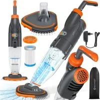 KESSER Poolbodensauger, Poolsauger mit Akku elektrisch Pool Bodensauger Handsauger