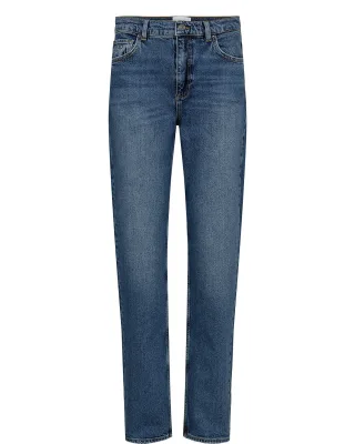 Nümph - NUOSLO HR STRAIGHT JEANS S3013 medium blue denim - Gr. - 34
