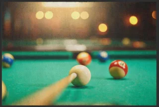 Fussmatte Billard 6116 | Größe: 60 cm x 45 cm