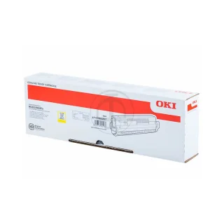 Original 45862837 OKI MC Toner yellow 7300Seiten