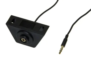 Aux In Klinke 3,5 PKW Einbau Buchse Verlängerung Adapter CD MP3 Wechsler 2#4393