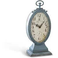 Mirabeau Wanduhr Uhr Michelet antikblau