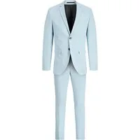Jack & Jones PlusSize Anzug JPRFRANCO SUIT NOOS PLS (2-tlg) aus Polyester, Viskose und Elasthan, Slim Fit Passform, pflegeleicht