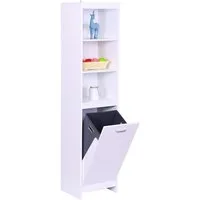 relaxdays Wäscheschrank mit 44 l Wäschesack