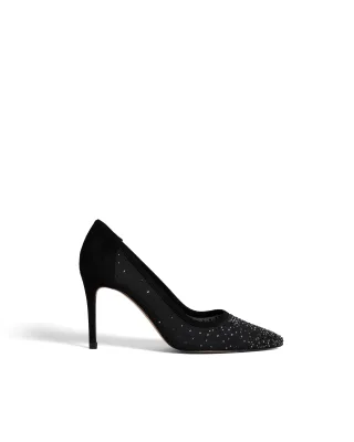 Ted Baker Ryalay 105Mm Diamante Pumps, Schwarz