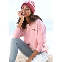 Elbsand Sweatshirt Carisa mit verstellbarem Gummizug am Saum, lockere Passform, casual-sportlich