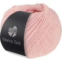 LANA GROSSA MERINO SOFT Wolle Häkelwolle, 125 m (Weiches Mischgarn aus Merinowolle und Mikrofaser), 50 g