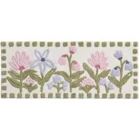Next Badematte Badematte mit floralem Aquarellmotiv, Höhe 110 mm, Baumwolle