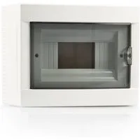 ViD Verteilerbox Aufputz Kleinverteilerkasten IP40, 8 Module