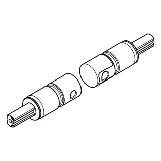 GROHE Stoßdämpfer 102904 für Essence WC-Sitz 39577001 alpinweiß, 102904SH00 102904SH00