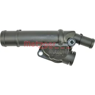 Metzger K?hlmittelflansch + Dichtung Audi Seat Skoda VW 4010038