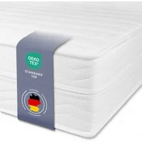 Kaltschaummatratze HydroVital - 7-Zonen Wendematratze mit zwei Liegeseiten H2&H3, Träumegut24, 19 cm hoch, verschiedene Größen und Höhen