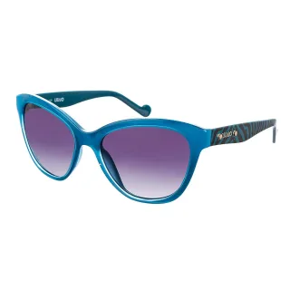 Acetat-Sonnenbrille mit runder Form LJ613S Frauen