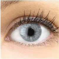 GLAMLENS Monatslinsen Stark deckende & natürliche blaue Linsen Keira Blue mit/ohne Stärke