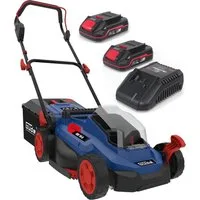 Güde Akkurasenmäher City Rasenmäher RM 18/33 18V, 33 cm t + 2x Akku 2.0 Ah + Ladegerät