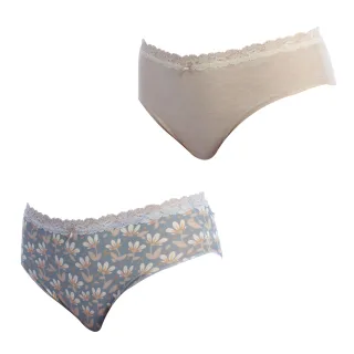 Pack-2 Brislip Coquettes Baumwollhöschen 1032252 für Damen