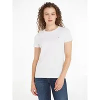 Tommy Hilfiger T-Shirt HERITAGE CREW NECK TEE mit Tommy Hilfiger Logo-Flag auf der Brust