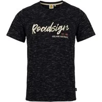 ROADSIGN australia T-Shirt Shadow Logo (1, 1-tlg., 1) Melange-Shirt mit Logo Print, moderner Basic Stil