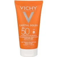 Vichy Sonnenschutzcreme Ideal Soleil SPF50 Face Emulsion Dry Touch, Packung, 1-tlg., Sonnenschutzcreme, 50 ml Sonnenschutzcreme