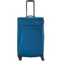 travelite Weichgepäck-Trolley CHIOS Reisekoffer, 4 Rollen, TSA-Schloss – flexibles Reisegepäck