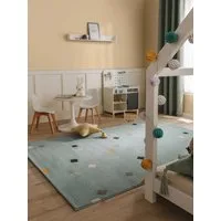 benuta Kinderteppich Juno, rechteckig, Höhe: 6 mm, Kunstfaser, Berber, Ethno-Style, Wohnzimmer