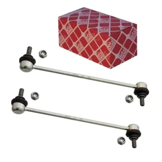 2 Febi Koppelstangen vorne Citroen C4 Mitsubishi ASX Lancer Peugeot 4007 4008