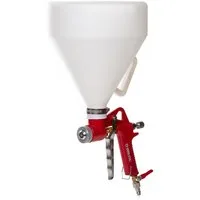 Mar-Pol Lackierpistole Trichterpistole Putzpistole Spritzpistole Putzmeister 3 Düsen 4,6,8 mm, 7-tlg.