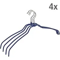 WENKO Kleiderbügel Modell Slim, (Set, 16-tlg), Formbügel mit rutschhemmender Beschichtung, extra schmal, platzsparend