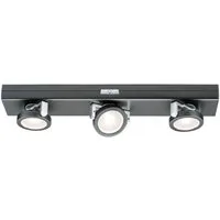 Paulmann Unterschrankleuchte LED Rotate 3er-Spot dimmbar batteriebetrieben, ohne Leuchtmittel, Warmweiß, LED Rotate 3er-Spot dimmbar batteriebetrieben