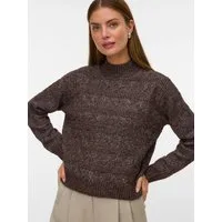 Vero Moda Strickpullover VMVIRGO LS HIGHNECK PULLOVER BF