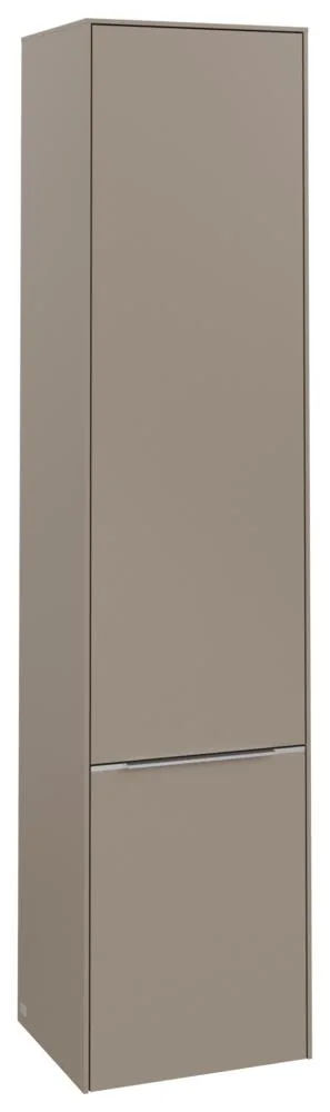 Villeroy & Boch Subway 3.0 Hochschrank, 2 Türen, 400 x 1710 x 346,5 mm, Taupe / Taupe C58600VM